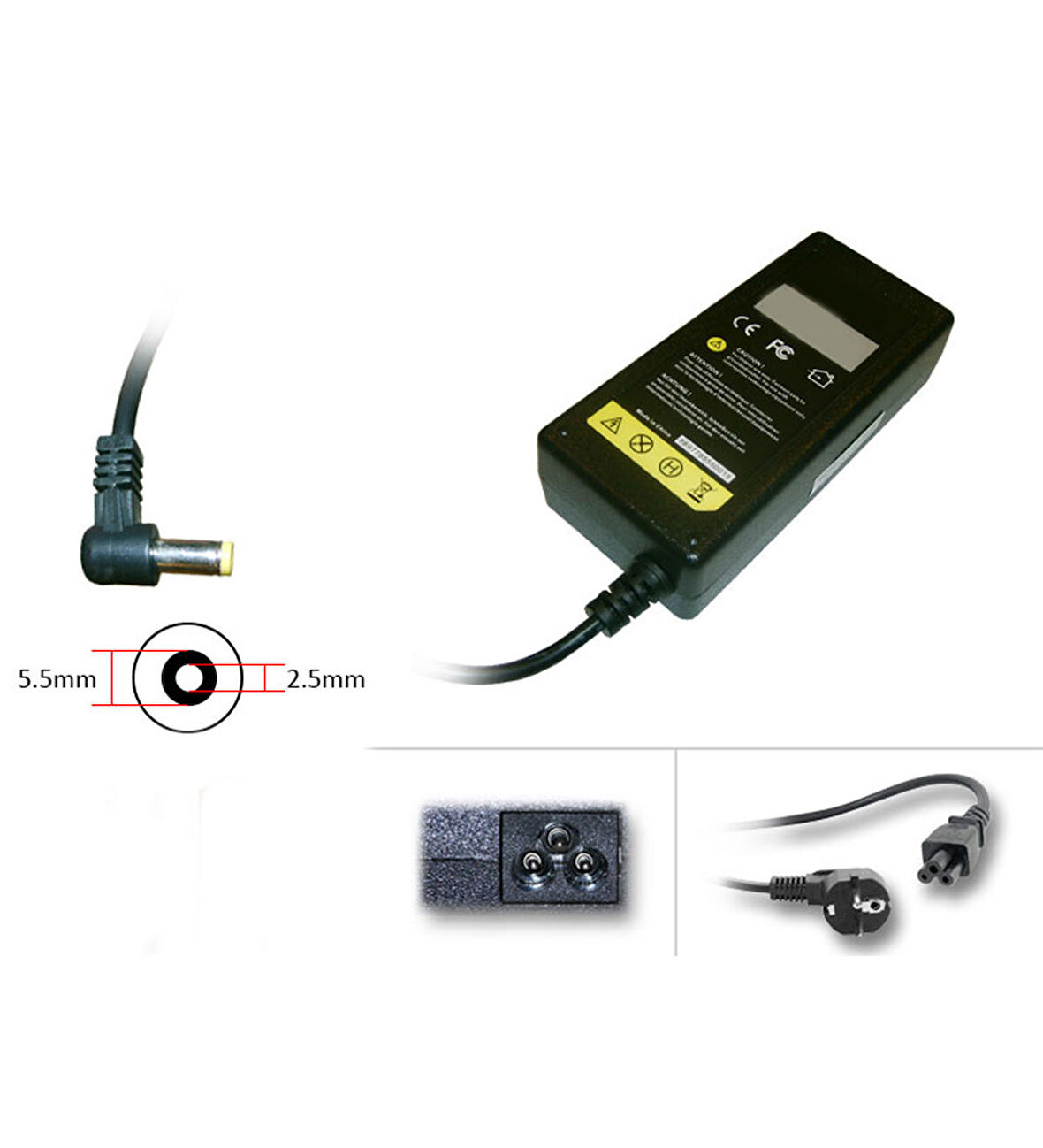 Toshiba Dynabook Satellite C650-182  Notebook Adaptör Laptop Şarj 120W